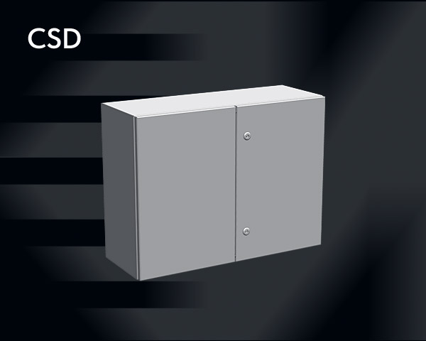 CSD Двухдверные шкафы из нержавеющей стали
